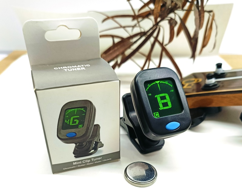 Cliptuner für Ukulele